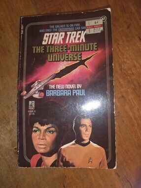 Star Trek Paperback Book Novel SIGNED WILLIAM SHATNER